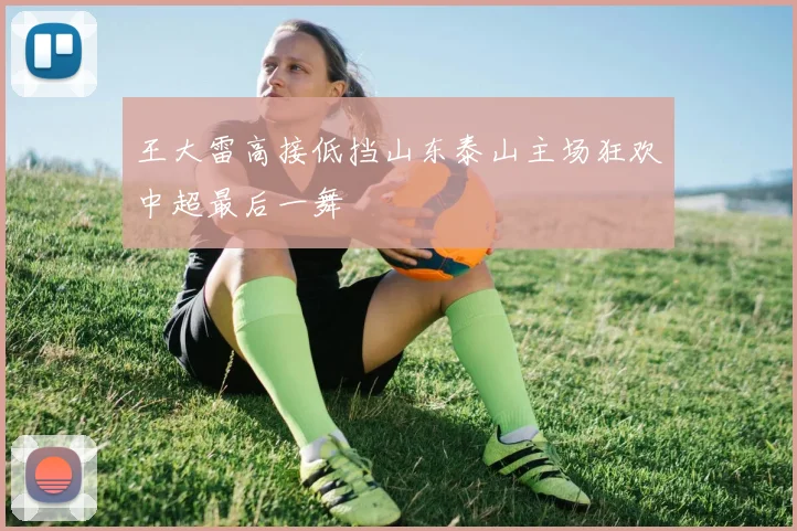 王大雷高接低挡山东泰山主场狂欢中超最后一舞