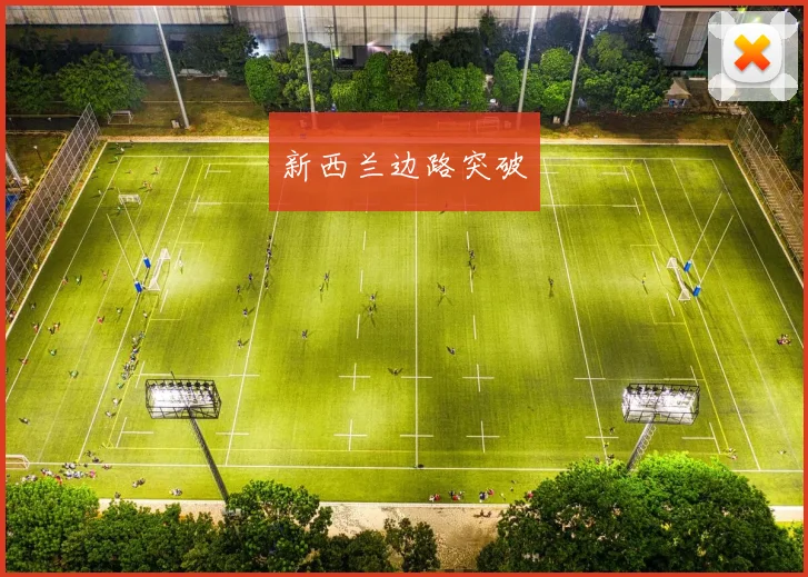 新西兰边路突破