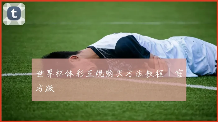 世界杯体彩正规购买方法教程｜官方版