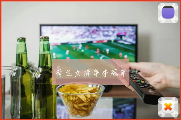 荷兰女排争夺冠军